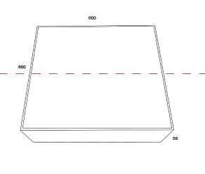 Накладной светильник Maytoni Zon C067CL-L96B3K