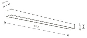 Накладной светильник Nowodvorski Kagera LED 9502