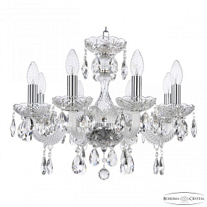 Подвесная люстра Bohemia Ivele Crystal 117 117/8/165 Ni