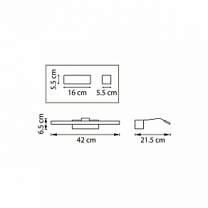 Подсветка для картины Lightstar Muro Spec 808687-4