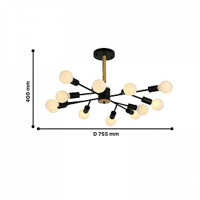 Люстра на штанге F-promo Liber 2585-12P