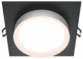 Встраиваемый светильник Maytoni Hoop DL086-GX53-SQ-BW