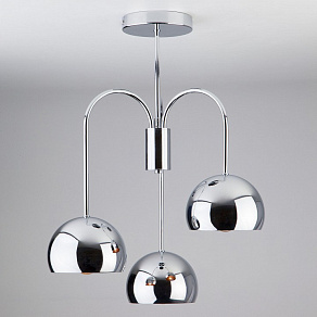 Люстра на штанге Eurosvet Solario 70067/3 хром