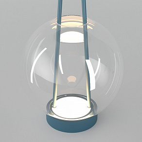 Настольная лампа декоративная Eurosvet Frasco 80507/1 синий