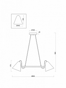Подвесная люстра Freya Falke Market FR8001PL-05WG