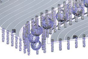 Потолочная люстра Odeon Light Domeka 2706/8CL