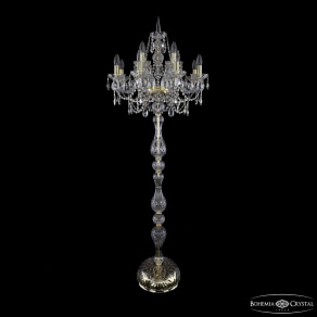 Торшер Bohemia Ivele Crystal 1411 1411T1/8+4/195-170 G