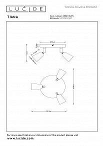 Спот Lucide TIANA 65901/13/05