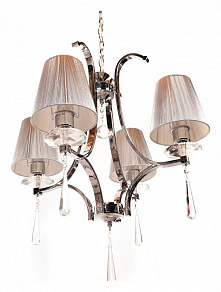 Подвесная люстра LUMINA DECO Venisia LDP 8810-4 SL