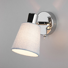 Бра Eurosvet Culver 20080/1 хром/голубой