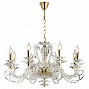 Подвесная люстра Newport ANNABELLE 8578/C gold polished