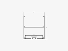 Профиль подвесной LEDS POWER  007304