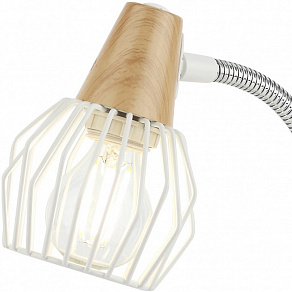 Настольная лампа офисная Rivoli Naturale T1 WT Б0038095