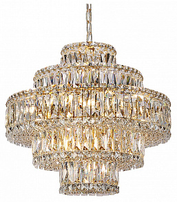 Подвесная люстра Newport 8450 8459+6/C gold