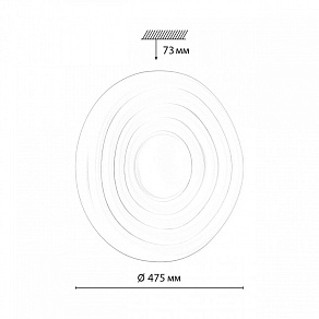 Накладной светильник Sonex Fass 7679/EL