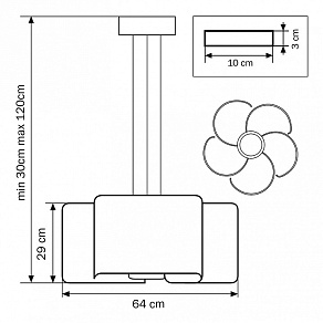 Подвесная люстра Lightstar Pittore 811152
