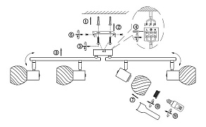 Спот Globo Boronia 54344-4