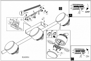 Спот Eglo Armento 93854