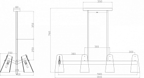 Подвесная люстра Zortes Dallas ZRS.90611.09