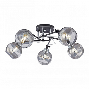 Потолочная люстра Arte Milano AMALFI-323685 323685/5B BK+CR