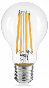 Лампа светодиодная Gauss Filament E27 15Вт 2700K 102902115