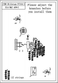 Накладной светильник iLamp Savage W7004-3 GD
