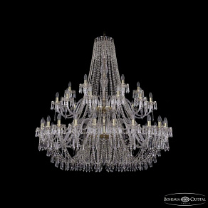 Подвесная люстра Bohemia Ivele Crystal 1403 1403/24+12+6/530/2d G