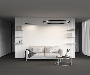 Профиль накладной Maytoni Led strip ALM-3535R-B-D-45°-1.5M