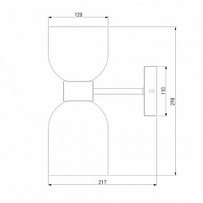 Бра Eurosvet Tandem 60118/2