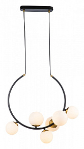 Подвесной светильник Indigo Nuvole 11002/6P Black