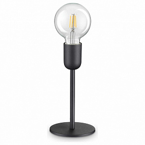 Настольная лампа декоративная Ideal Lux Microphone MICROPHONE TL1 NERO