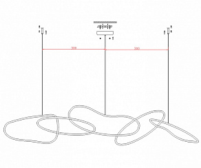 Подвесная люстра Kink Light Сена 07609-5A,33