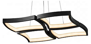 Подвесная люстра iLedex Roomy 8196-4-D-T BK