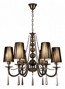 Подвесная люстра LUMINA DECO Fabione LDP 1200-6 BK