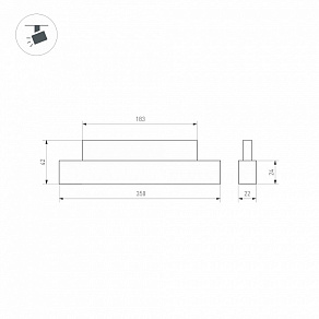 Накладной светильник Arlight MAG-ORIENT 048750(1)