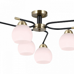 Потолочная люстра ILLUMICO LIBRA IL0638-6CSQ-24 AB BK LIBRA