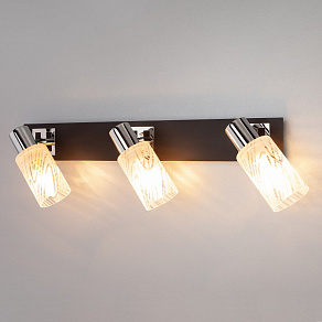 Спот Eurosvet Скарлет 20020/3 хром/венге