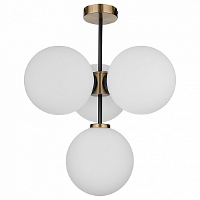 Люстра на штанге 33 идеи S32WH CHN800S.04.17ABL.ASB-S32WH