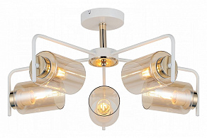 Люстра на штанге ILLUMICO  IL8248-5COU-79 WH GD