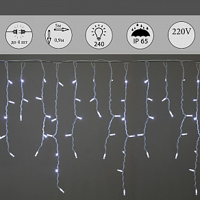 Бахрома световая Sneha  A-517 W