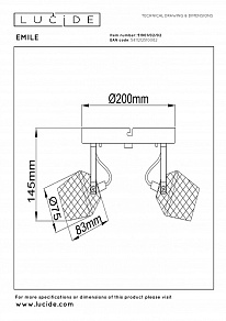 Спот Lucide Emile 2767/12/31