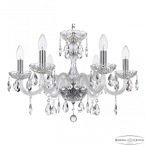 Подвесная люстра Bohemia Ivele Crystal 117 117/6/195 Ni