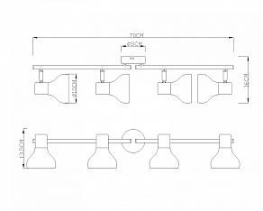Спот Globo Donto 54922-4