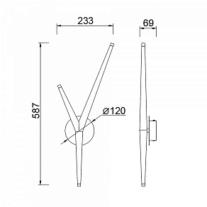 Бра Mantra Arrecife 9221