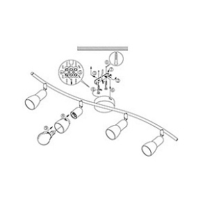 Спот Globo Cathy 5453-4