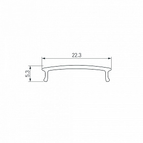 Рассеиватель Arlight ARH-WIDE 062384