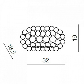Накладной светильник Azzardo Acrylio wall AZ0052