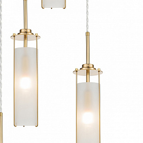 Подвесной светильник Indigo Torcia 11038/5PL Brass