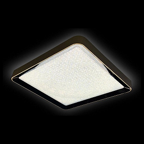 Накладной светильник Ambrella Sand 1 FS1216 WH/CH 72W+29W D500*500