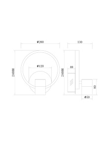 Бра Freya Tumbler FR6074WL-L10G